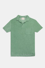 POLO TERRY ICY GREEN