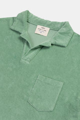 POLO TERRY ICY GREEN