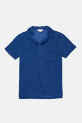 POLO TERRY STEEL BLUE