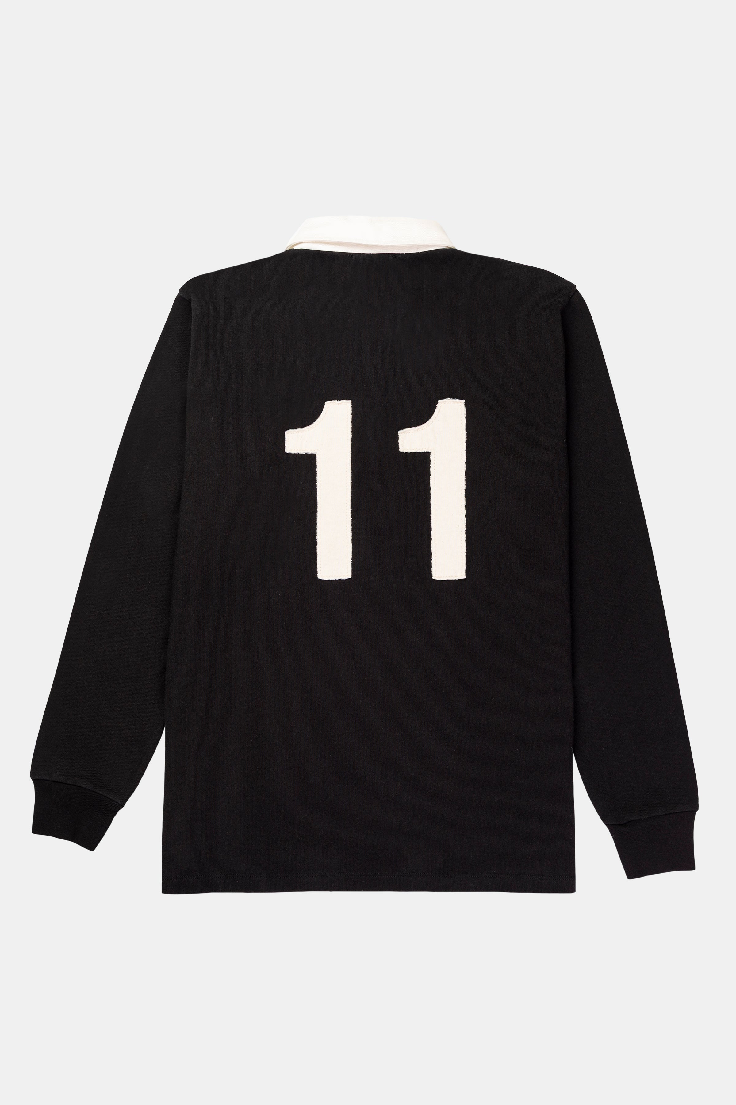 RUGBY POLO 11 BLACK