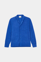 SHIRT LONG SLEEVE TERRY AZURE FLAME