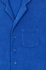 SHIRT LONG SLEEVE TERRY AZURE FLAME