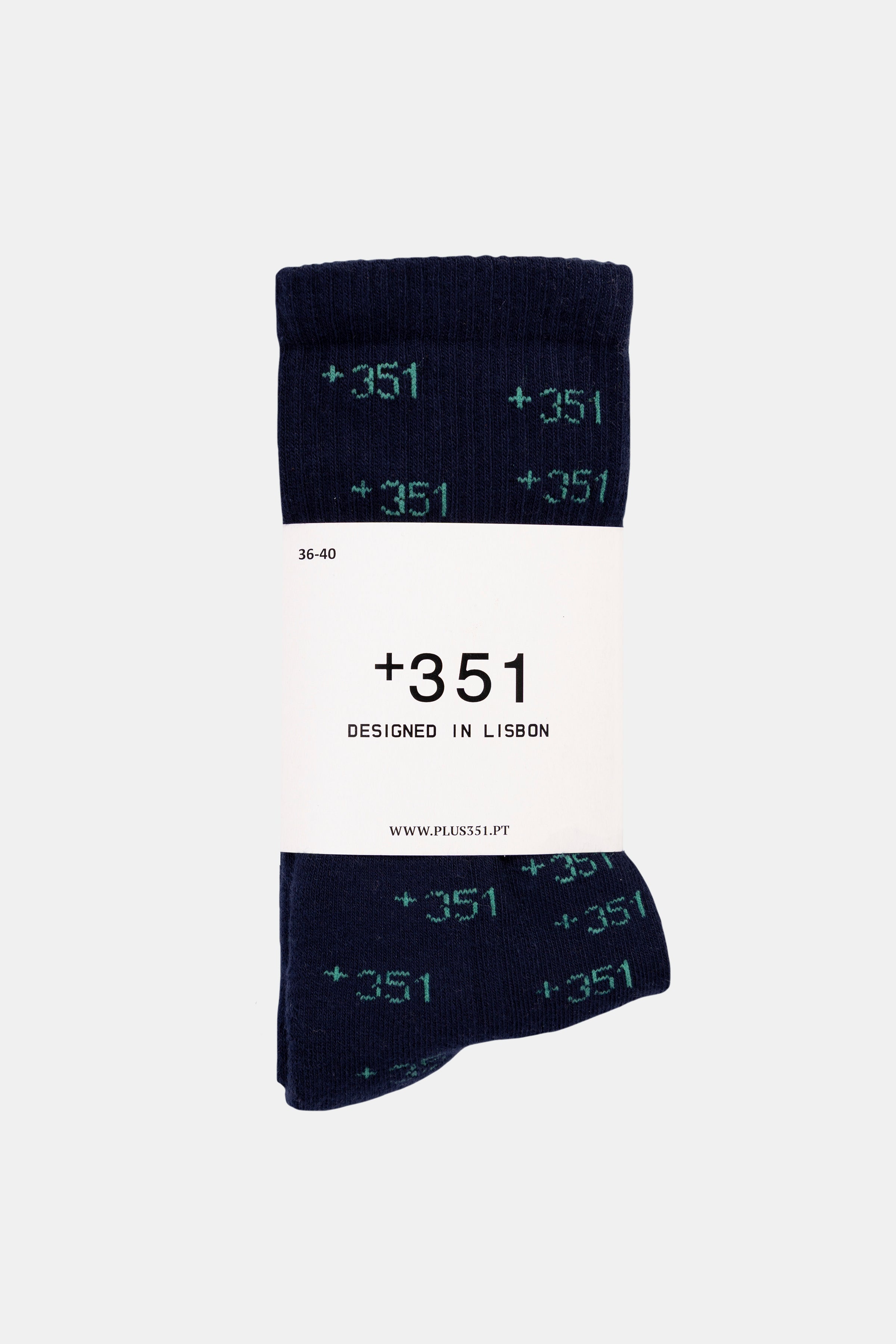 SOCKS +351 PETROL/ICY GREEN
