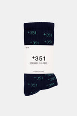 SOCKS +351 PETROL/ICY GREEN