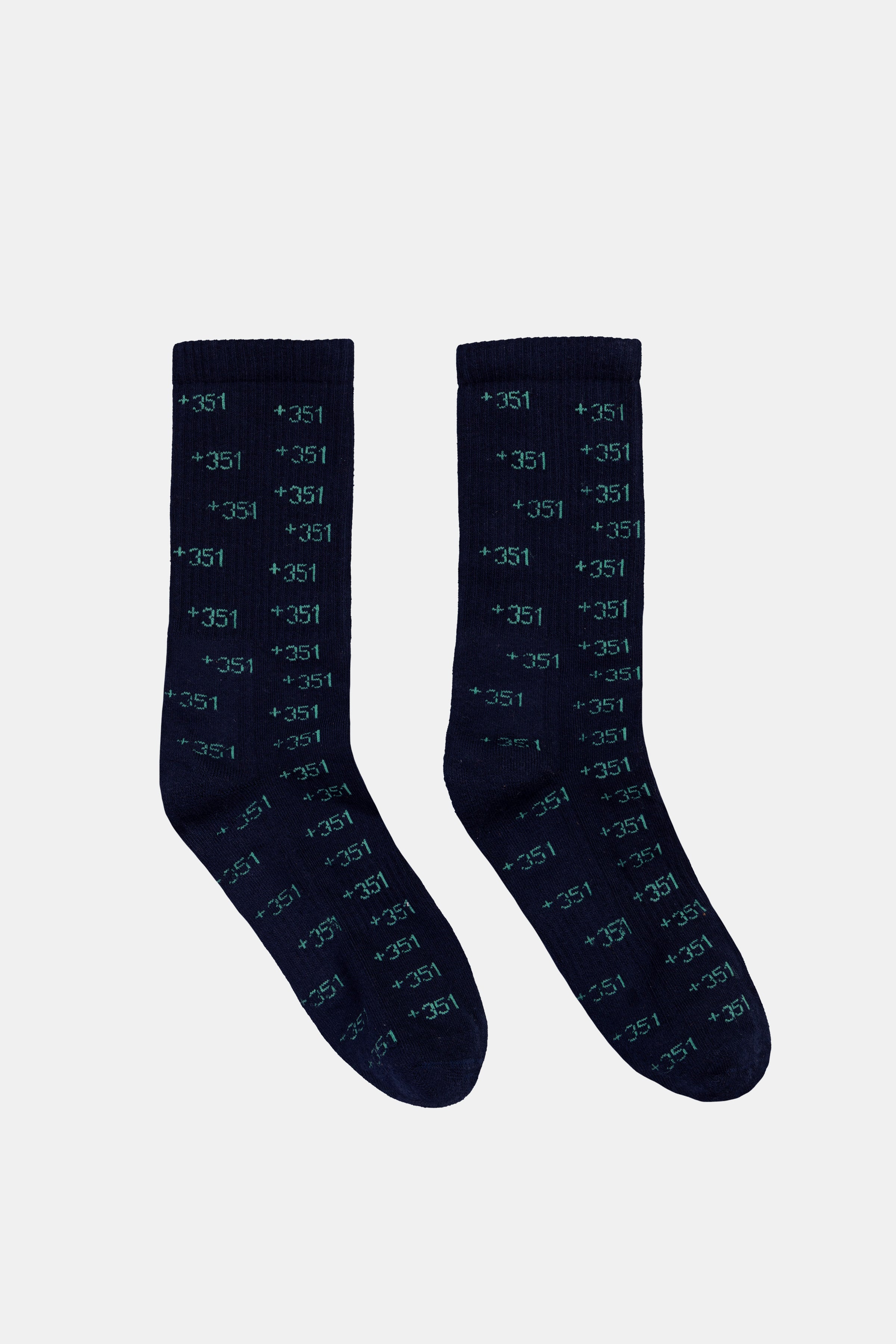 SOCKS +351 PETROL/ICY GREEN