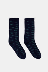 SOCKS +351 PETROL/ICY GREEN