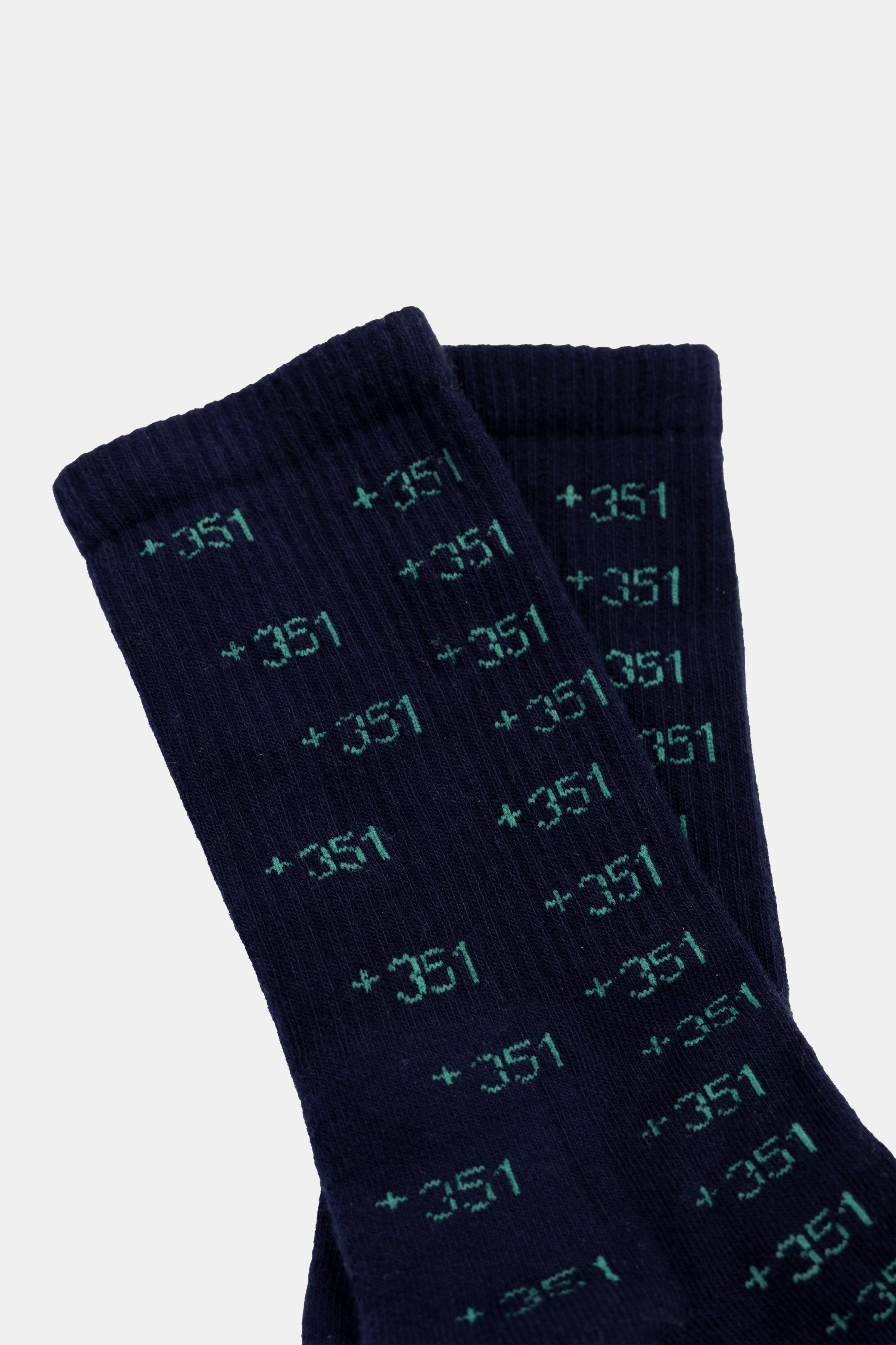 SOCKS +351 PETROL/ICY GREEN