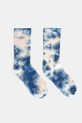 SOCKS +351 TIE DYE PETROL/OFF WHITE