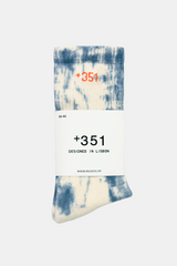 SOCKS +351 TIE DYE PETROL/OFF WHITE