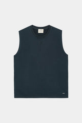 SLEEVELESS SWEATSHIRT CHARCOAL