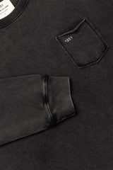 SWEATSHIRT ESSENTIAL BLACK FADE OUT