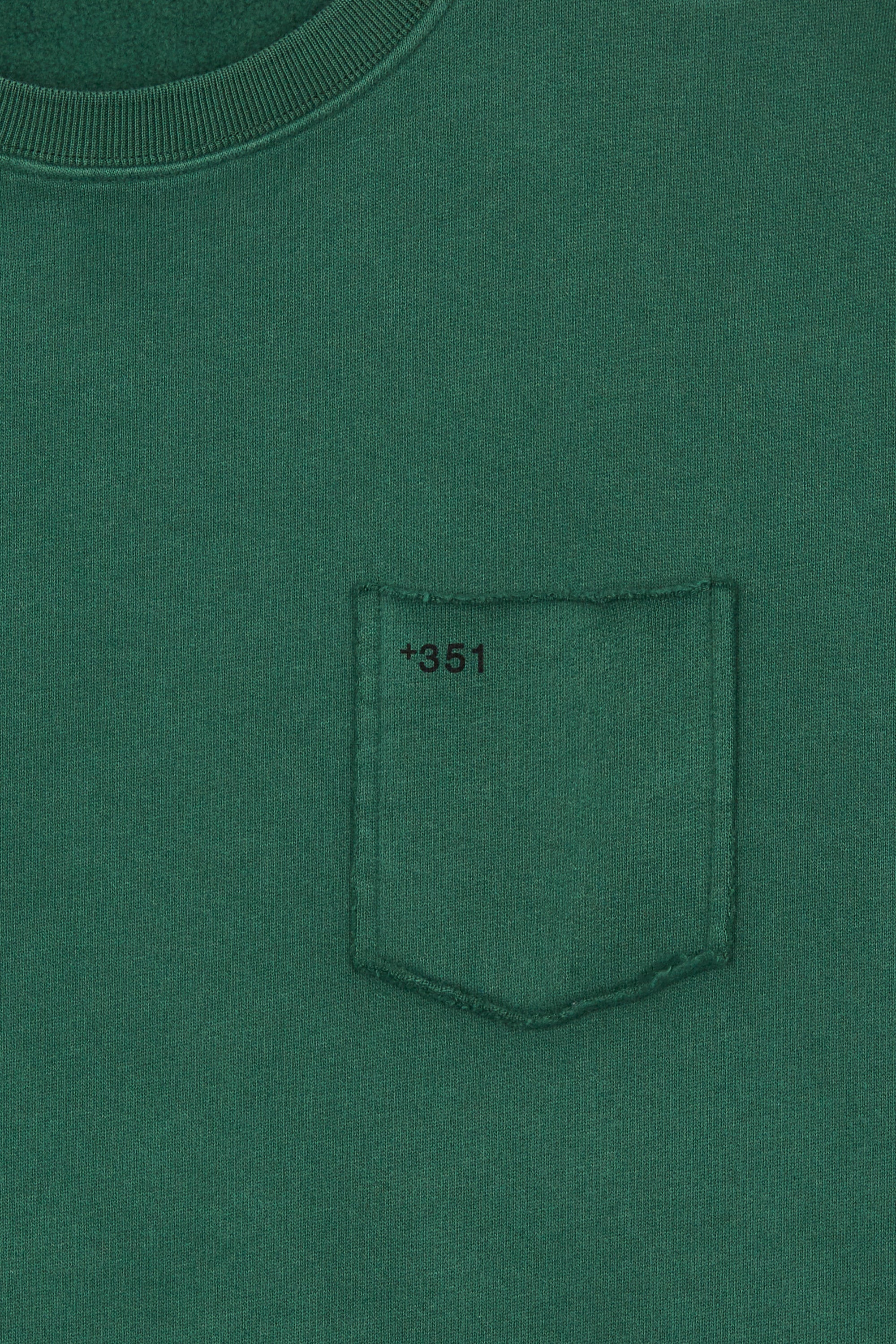SWEATSHIRT ESSENTIAL DEEP GREEN