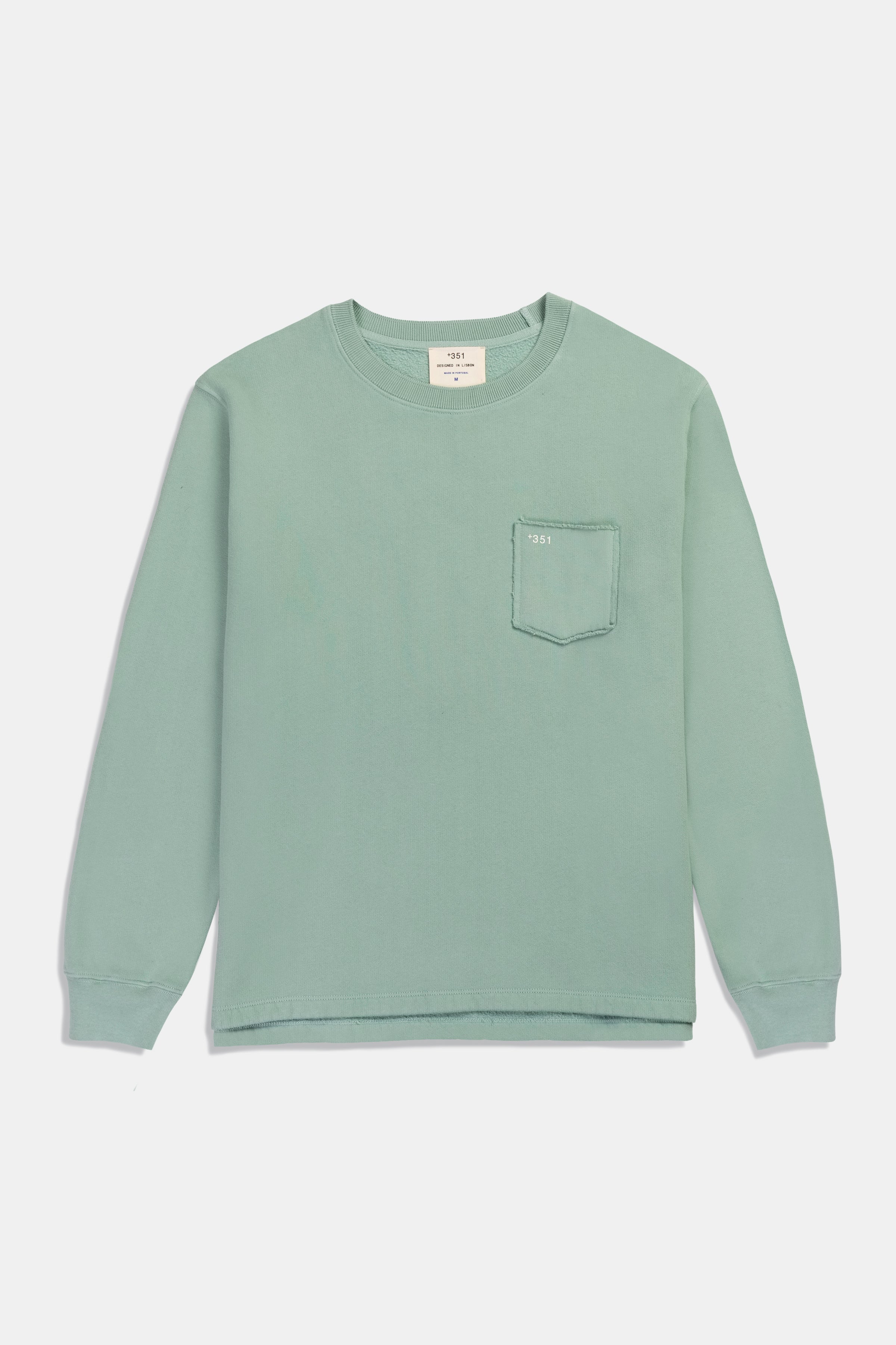 SWEATSHIRT ESSENTIAL ICY GREEN