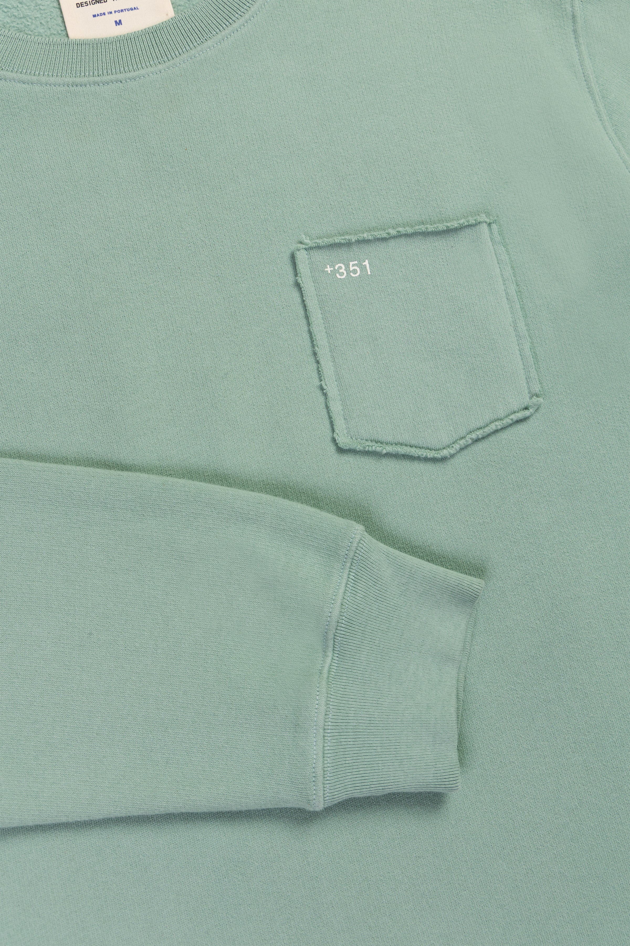 SWEATSHIRT ESSENTIAL ICY GREEN