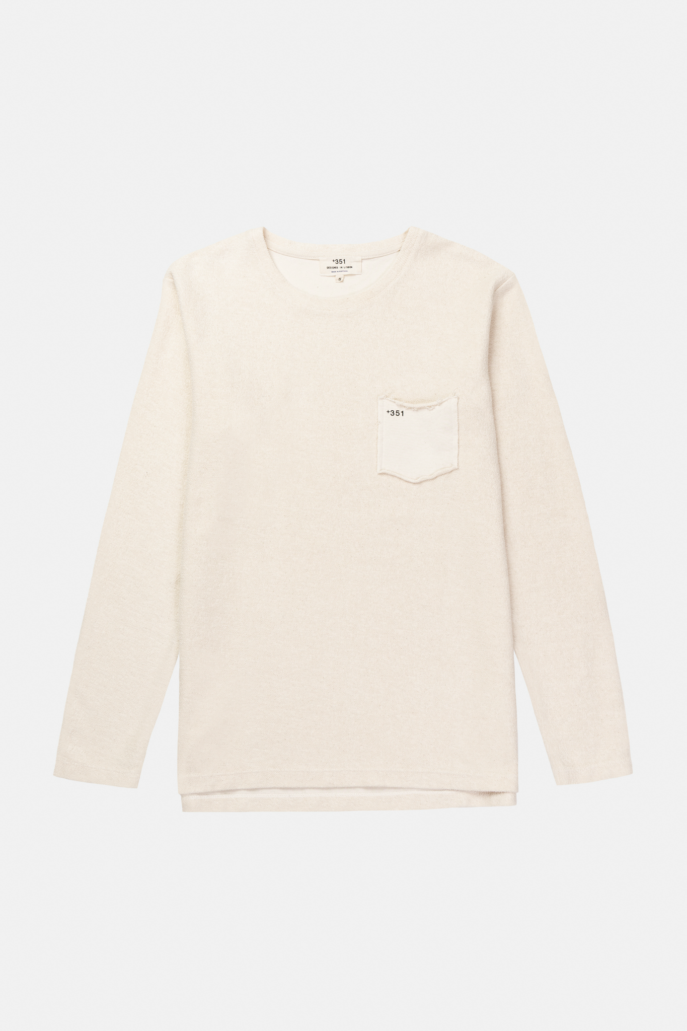 SWEATSHIRT RUSTIC OFF WHITE
