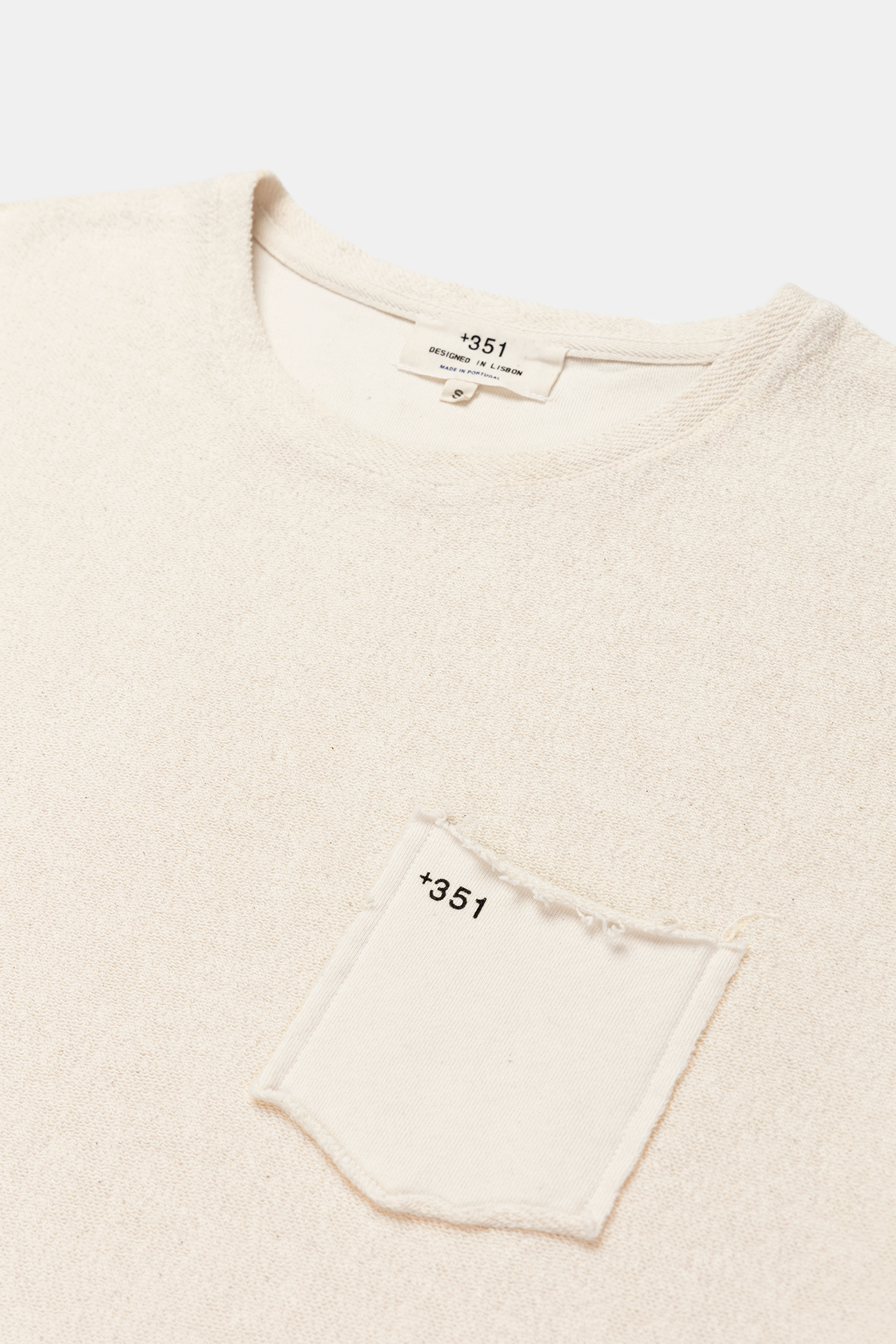 SWEATSHIRT RUSTIC OFF WHITE