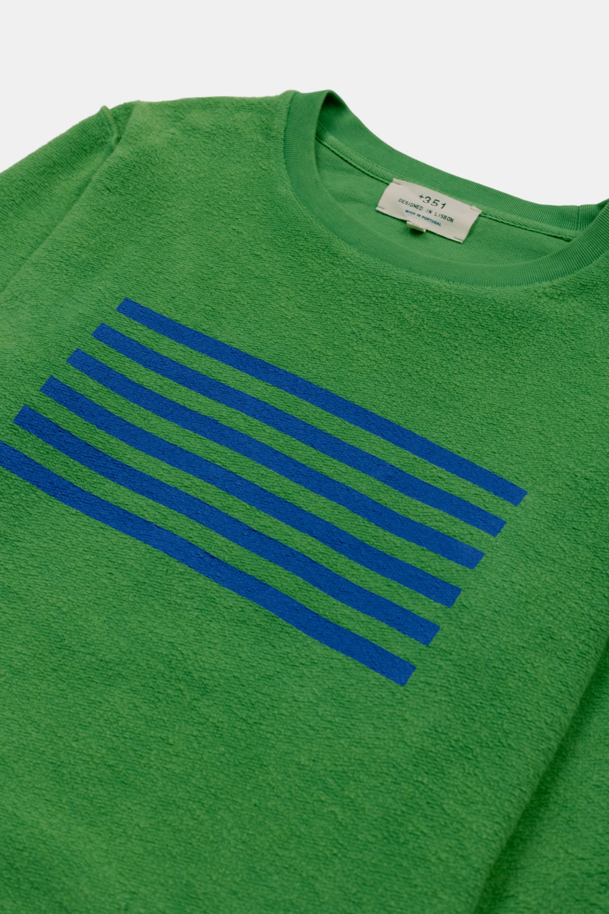 SWEATSHIRT GRAPHIC FREQUENCY INSIDE OUT TURTLE GREEN/STEEL B