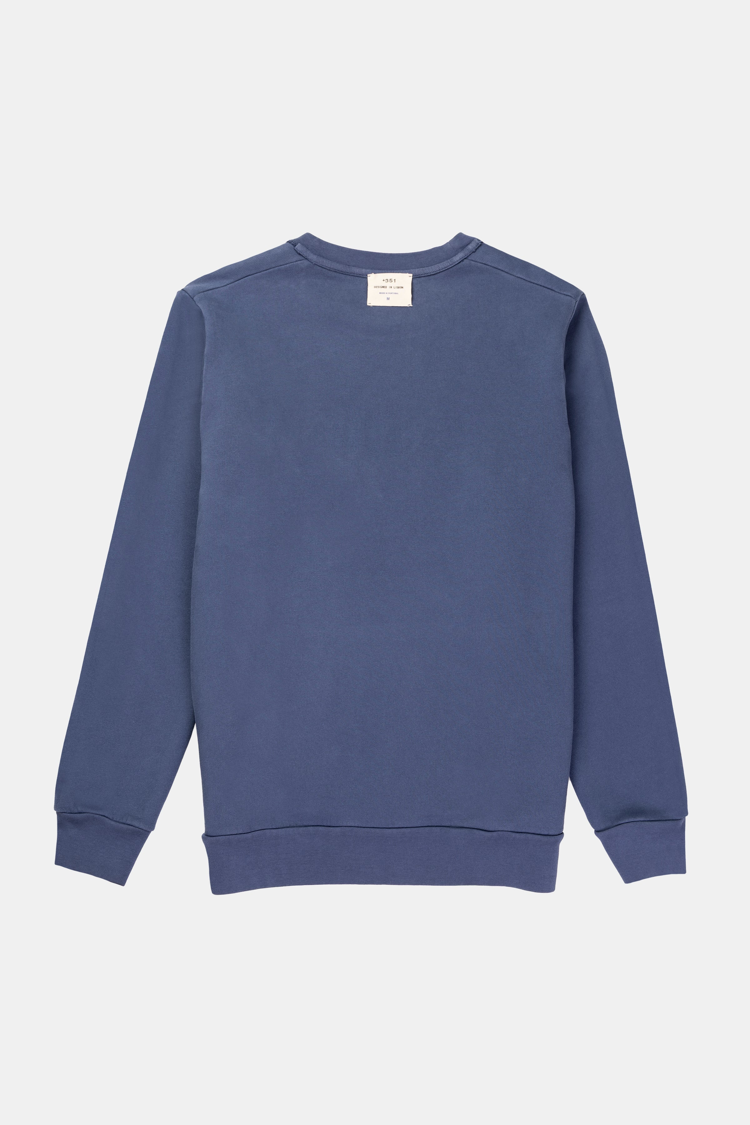 SWEATSHIRT ATLANTIC PETROL/OFF-WHITE