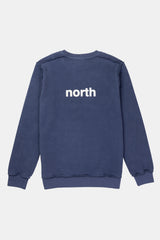 SWEATSHIRT ATLANTIC PETROL/OFF-WHITE
