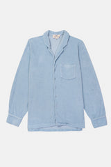 SHIRT LONG SLEEVE TERRY JASMIN BLUE