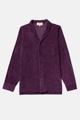 SHIRT LONG SLEEVE TERRY LAVANDER