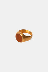 ORANGE STONE RING