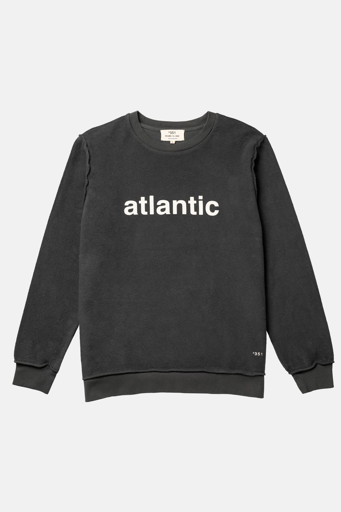 SWEATSHIRT INSIDE OUT ATLANTIC ANTHRAZIT/OFF-WHITE