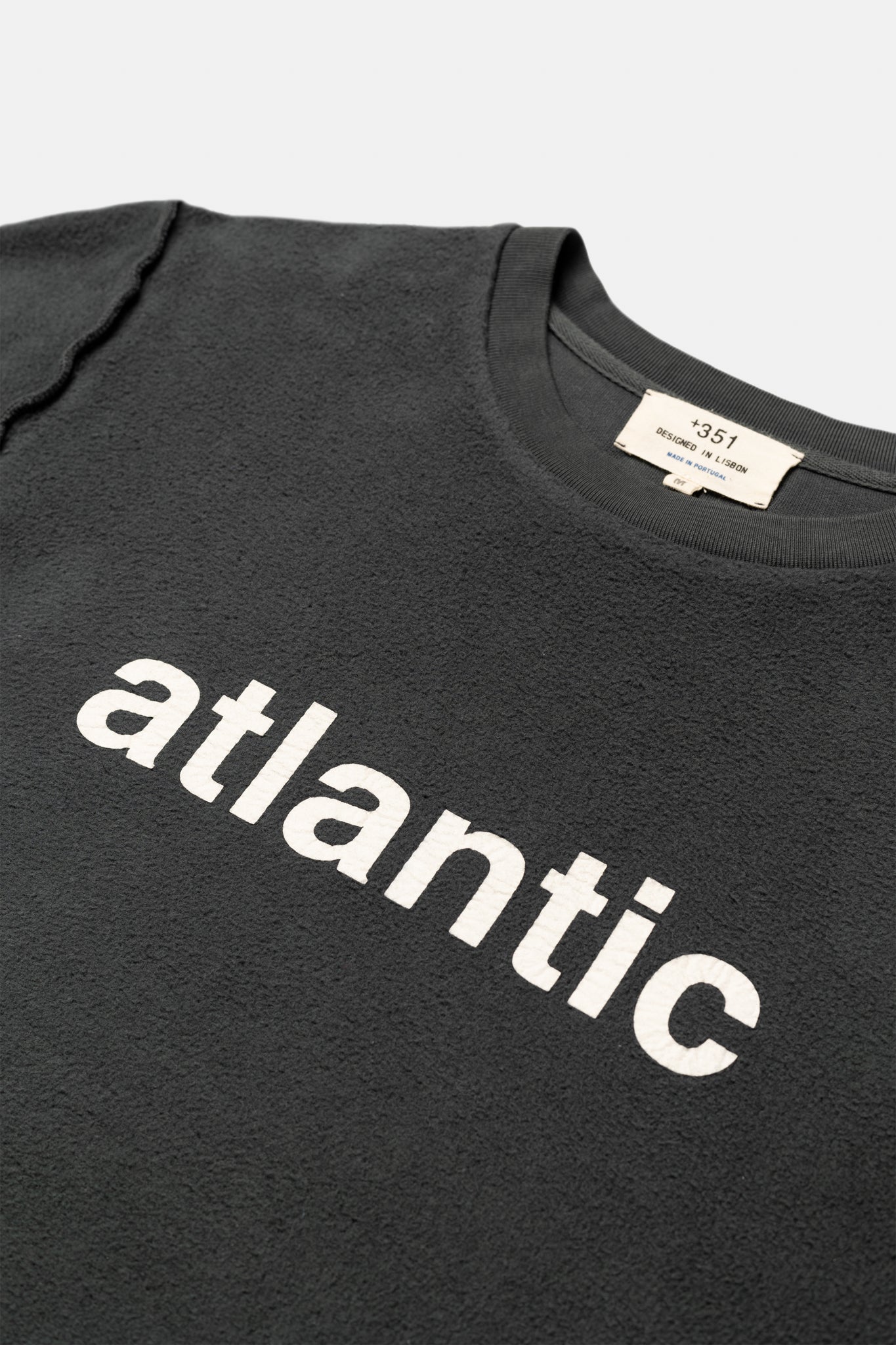 SWEATSHIRT ATLANTIC CHARCOAL/OFF-WHITE