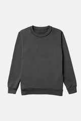 SWEATSHIRT INSIDE OUT ATLANTIC CHARCOAL/OFF-WHITE