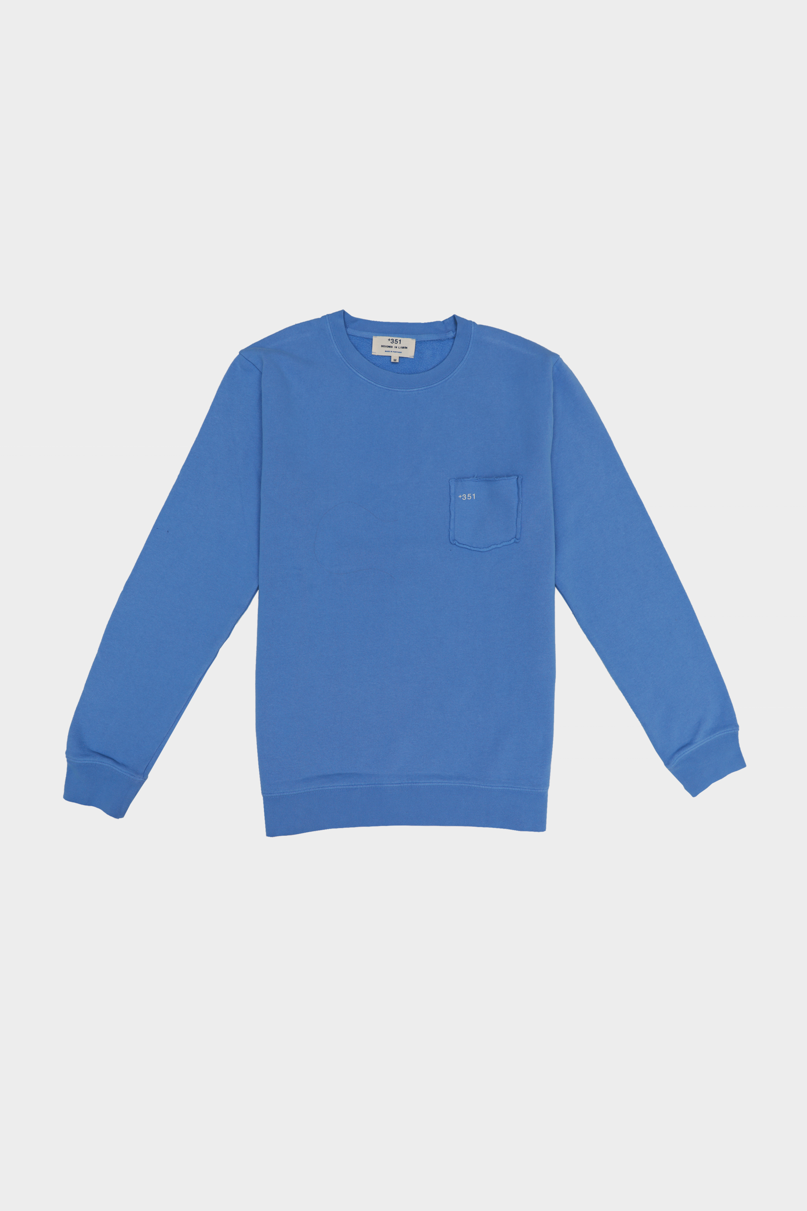 SWEATSHIRT ESSENCIAL DENIM BLUE