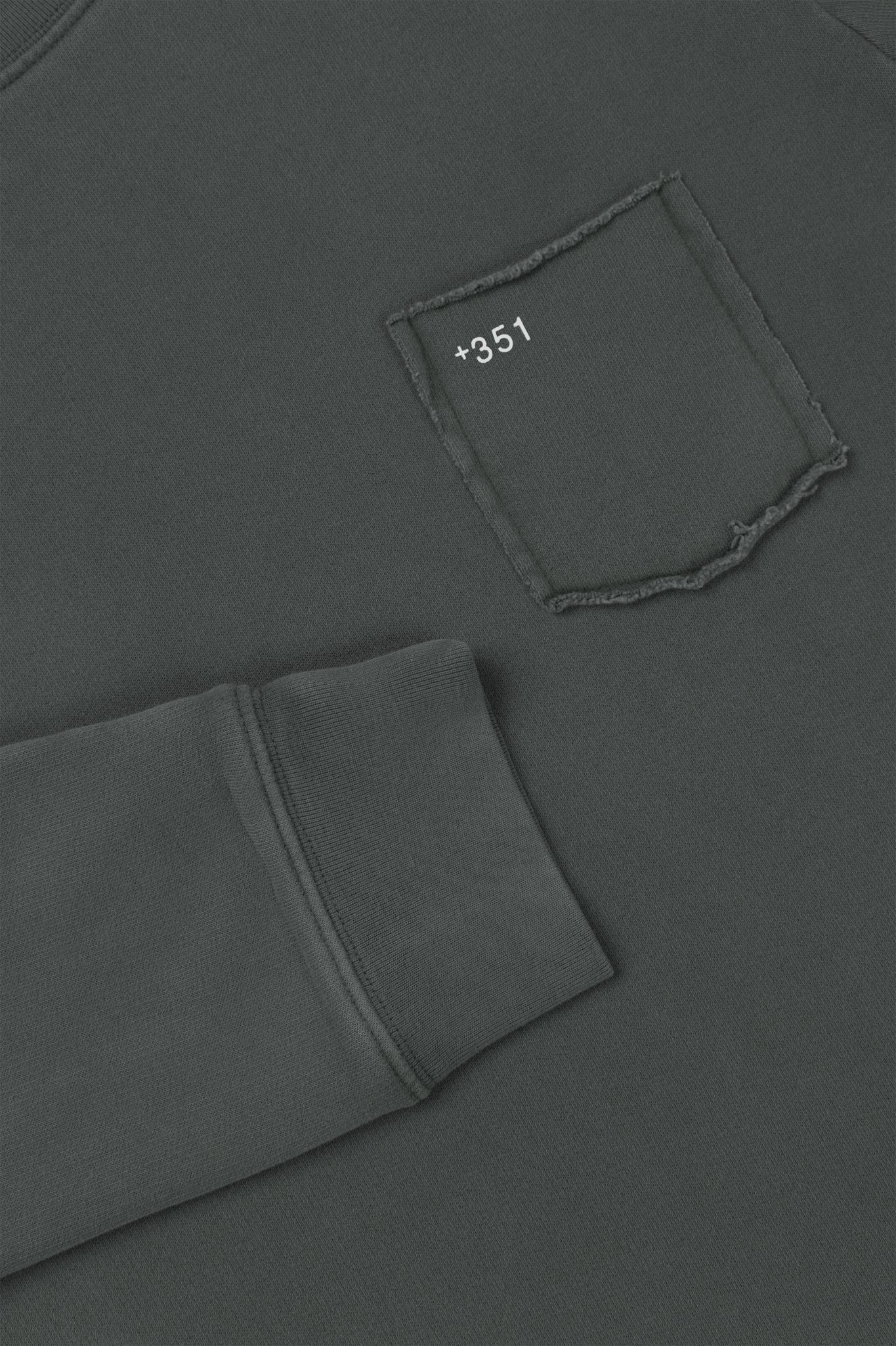 SWEATSHIRT ESSENTIAL CHARCOAL