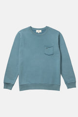 SWEATSHIRT ESSENTIAL STONED BLUE