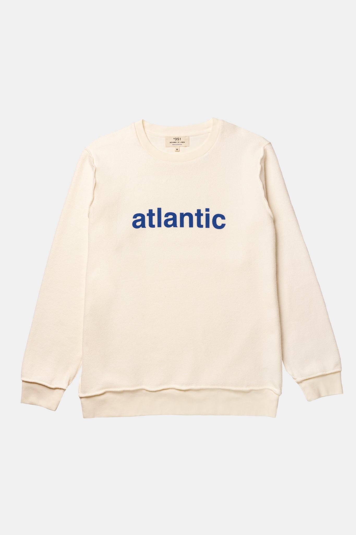 SWEATSHIRT ATLANTIC CRU/STEEL BLUE