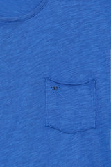 T-SHIRT ESSENTIAL AZURE FLAME