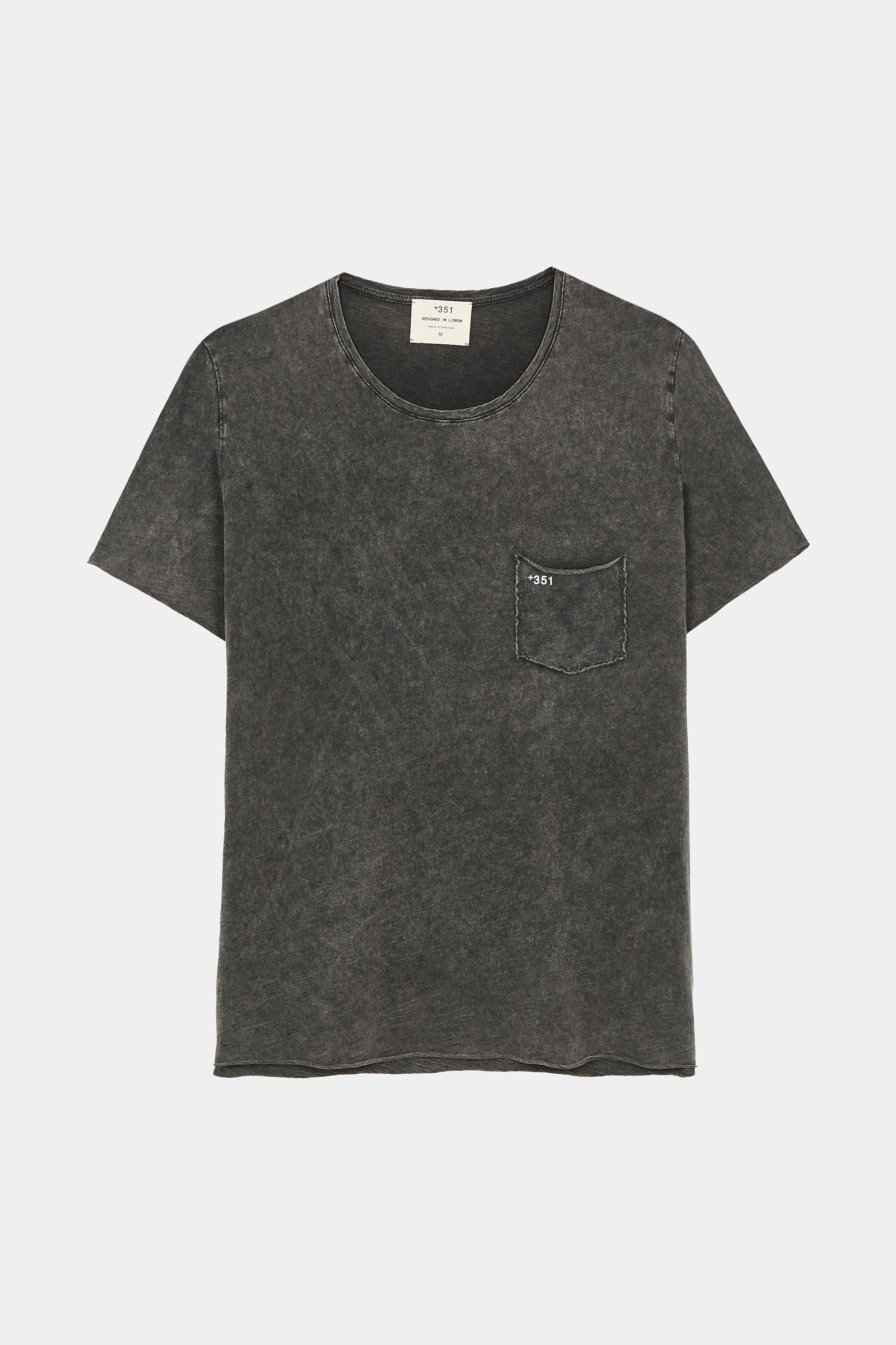 T-SHIRT ESSENTIAL BLACK EXTRA FADE OUT