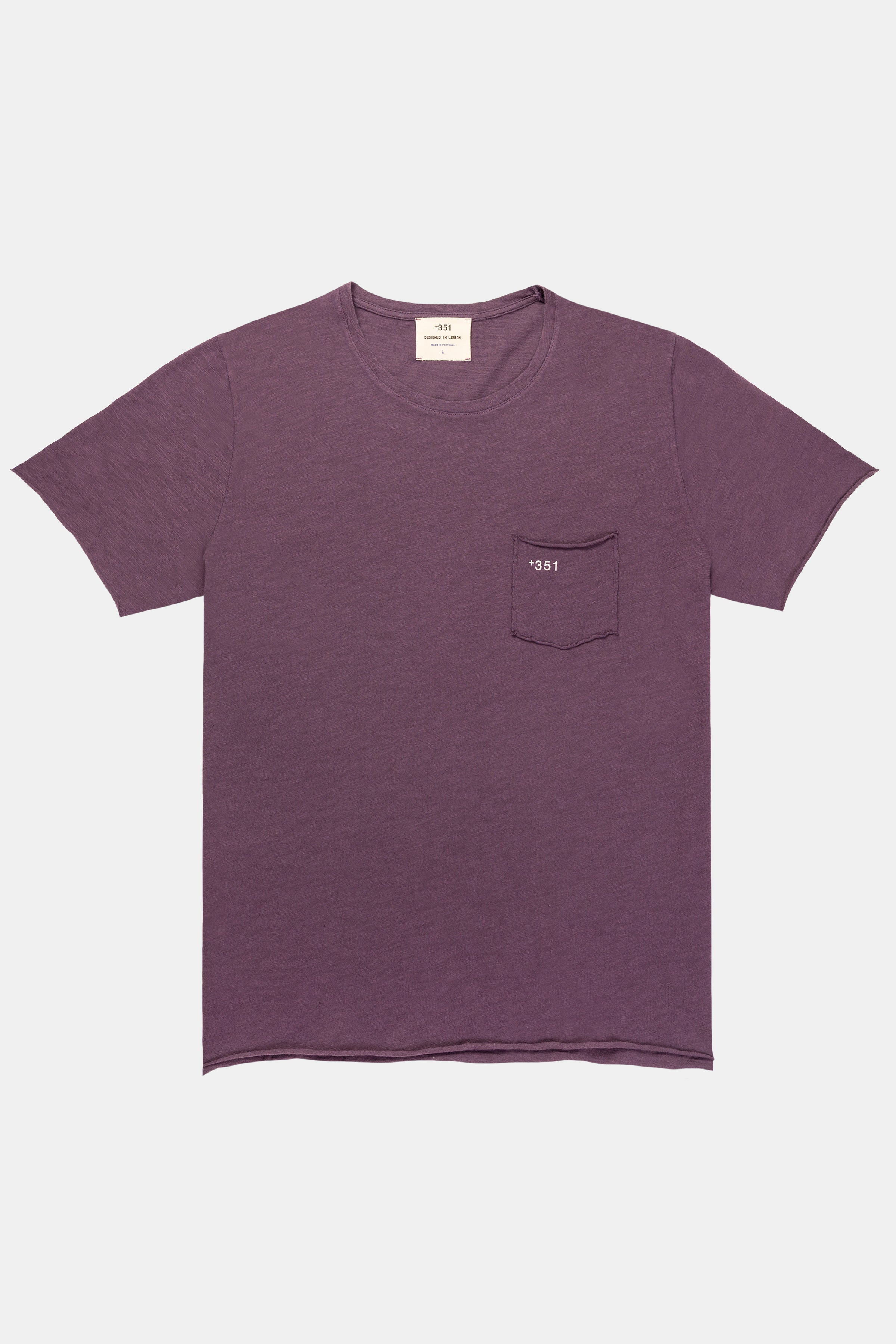 T-SHIRT ESSENTIAL PLUM