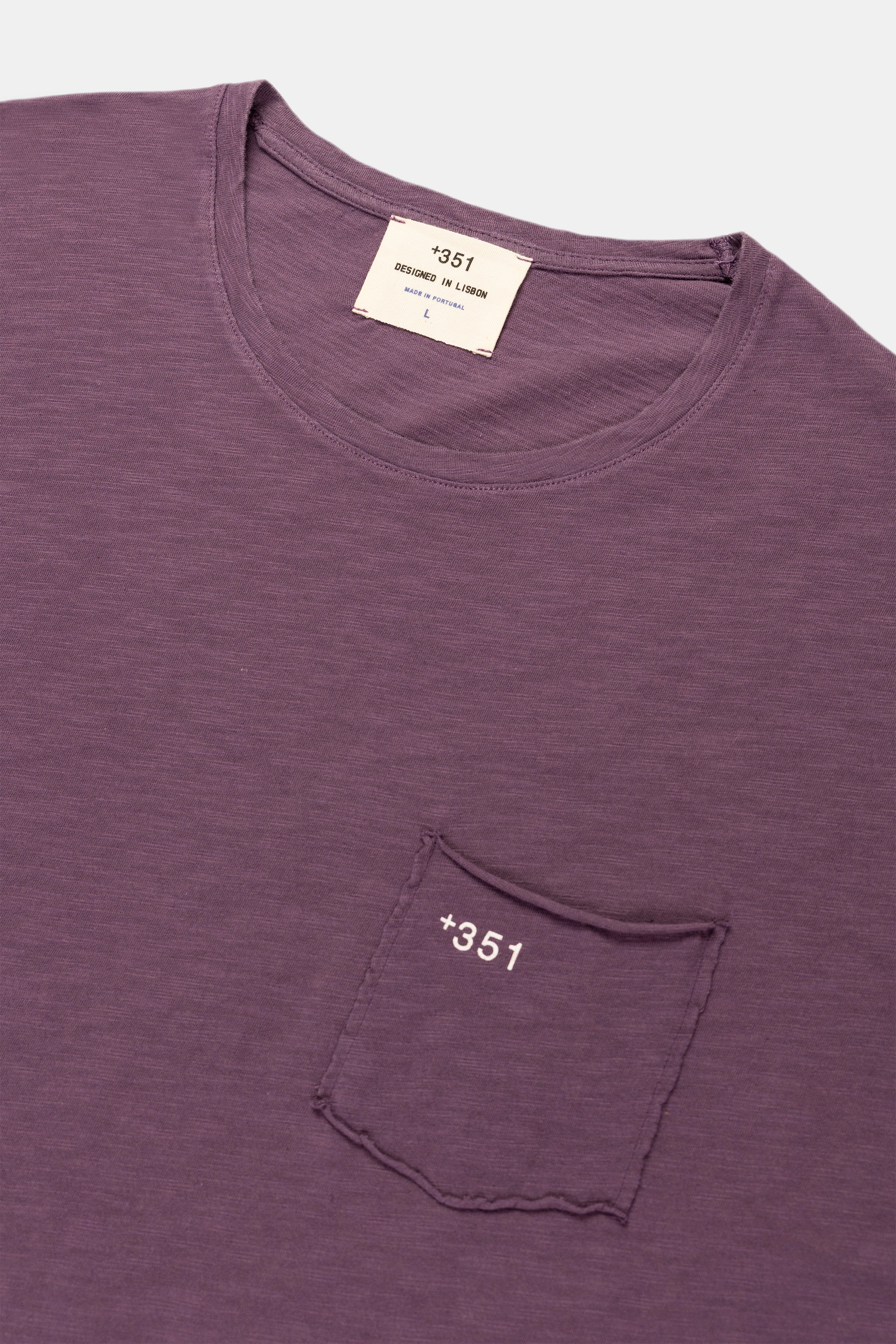 T-SHIRT ESSENTIAL PLUM