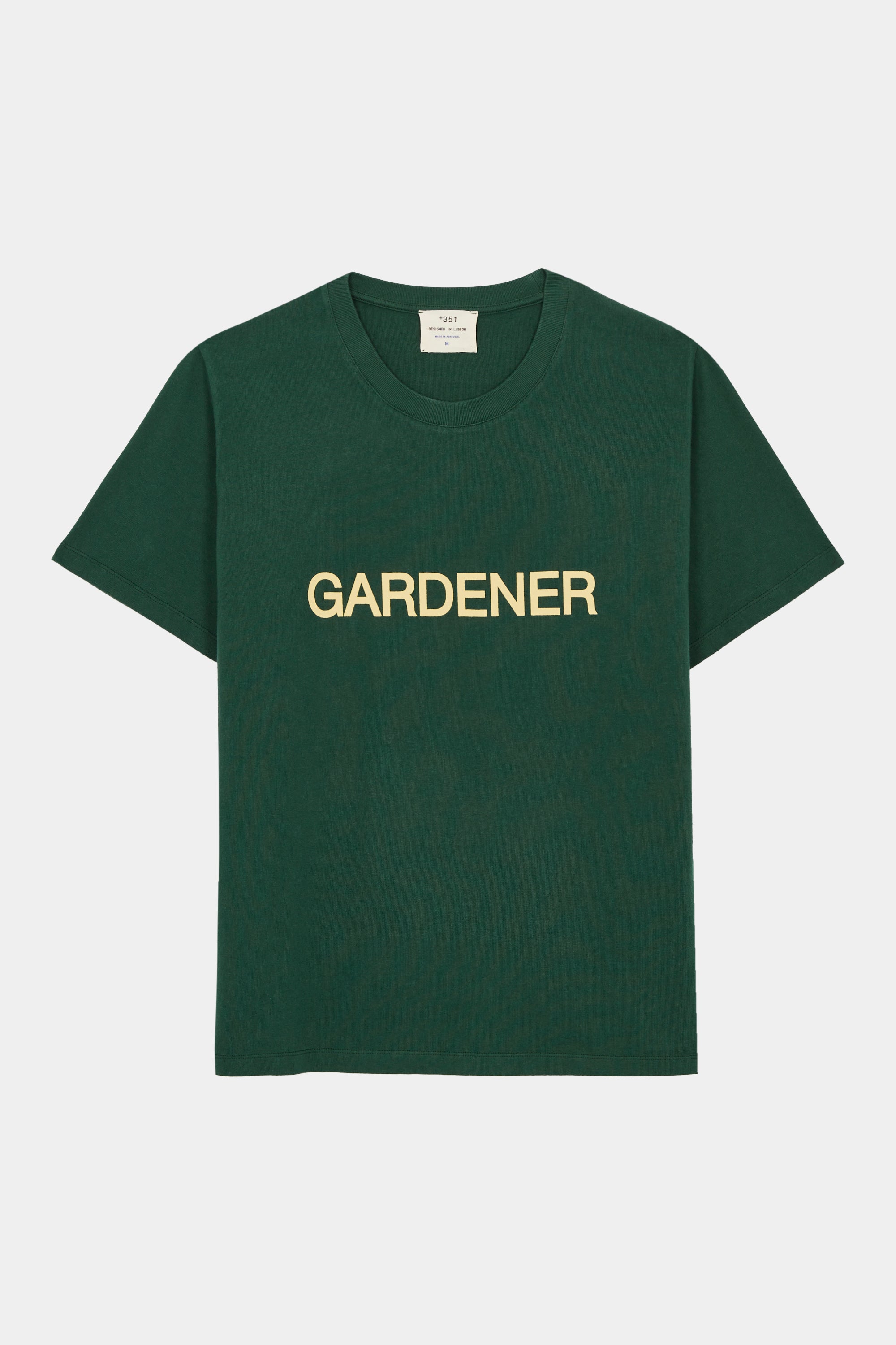 T-SHIRT GRAPHIC GARDENER DEEP GREEN