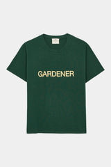 T-SHIRT GRAPHIC GARDENER DEEP GREEN