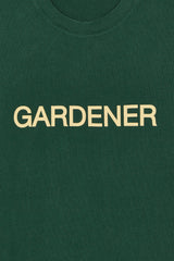 T-SHIRT GRAPHIC GARDENER DEEP GREEN