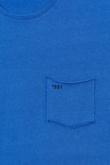 T-SHIRT HEAVYWEIGHT AZURE FLAME