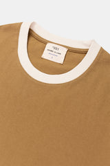 T-SHIRT RINGER CAMEL