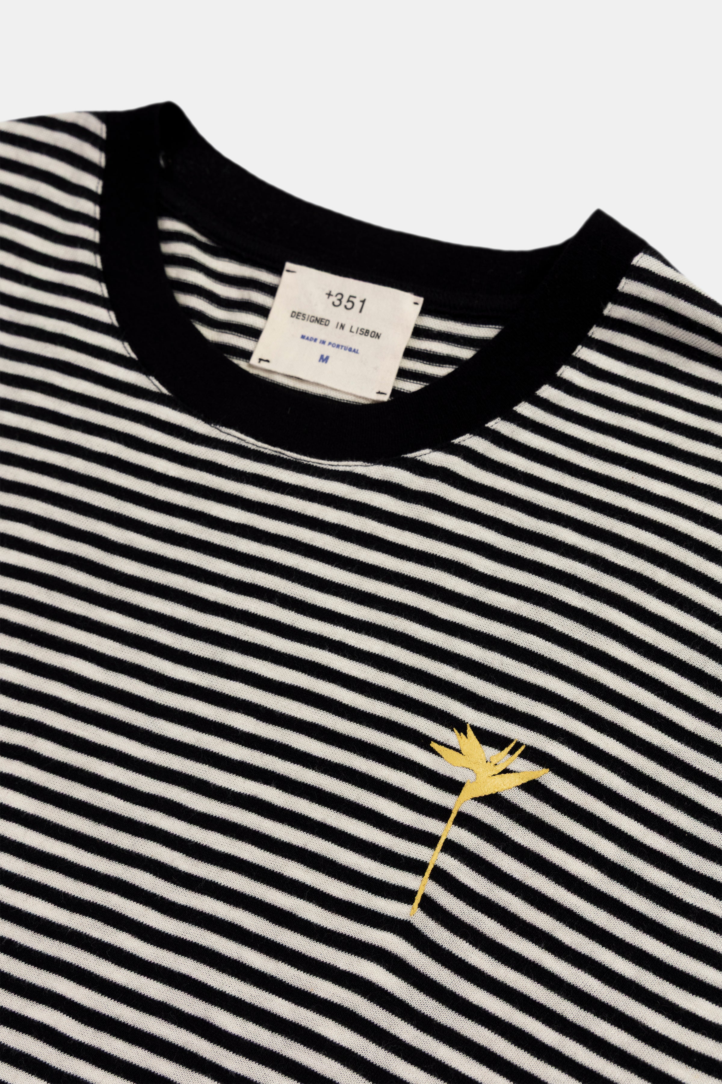LONG SLEEVE STRIPES GRAPHIC BOTANIC