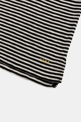 LONG SLEEVE STRIPES GRAPHIC BOTANIC