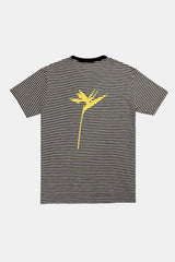 T-SHIRT STRIPES GRAPHIC BOTANIC