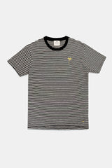 T-SHIRT STRIPES GRAPHIC BOTANIC