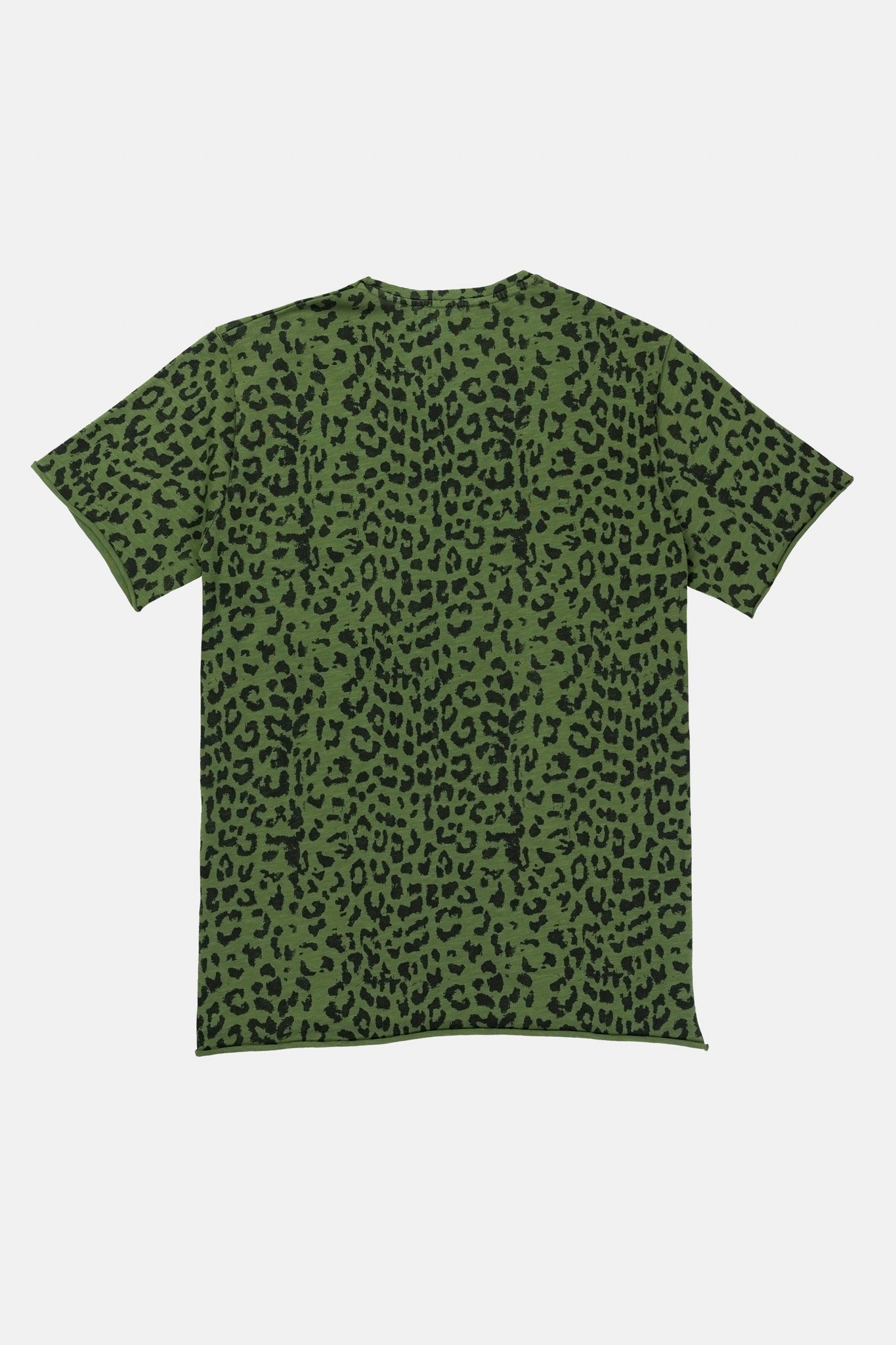 T-SHIRT LEOPARD GREEN