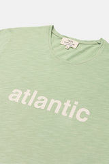 T-SHIRT ATLANTIC WATER GREEN/CRU