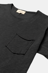 T-SHIRT ESSENTIAL LOGO FREE CHARCOAL