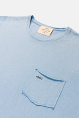 T-SHIRT ESSENTIAL HEAVYWEIGHT JASMIN BLUE